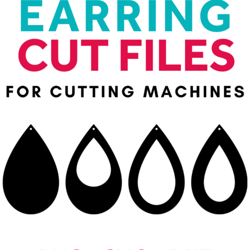 Free Earrings SVG files for Cricut and Silhouette