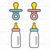Baby Bottle SVG file for Cricut and Silhouette Vinyl Projects