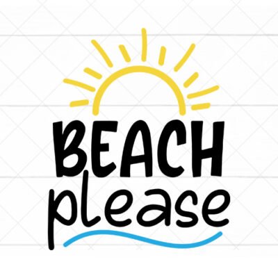 Beach Please Illustration