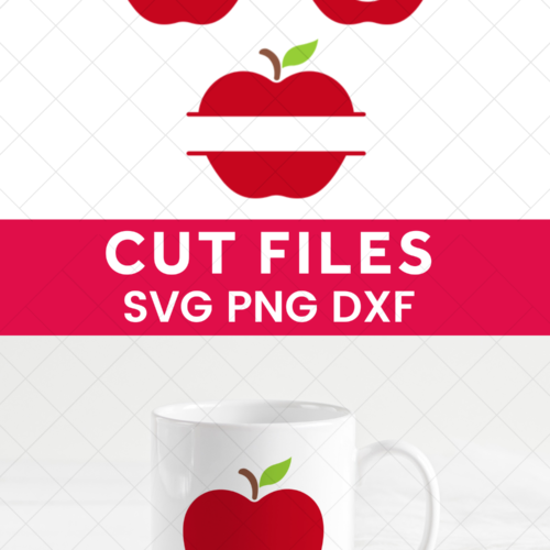 Apple SVG Files for Cricut and Silhouette Vinyl Projects