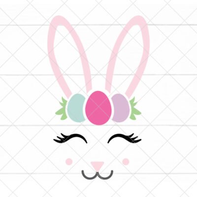 Easter Bunny SVG file for Cricut and Silhouette Vinyl Projects
