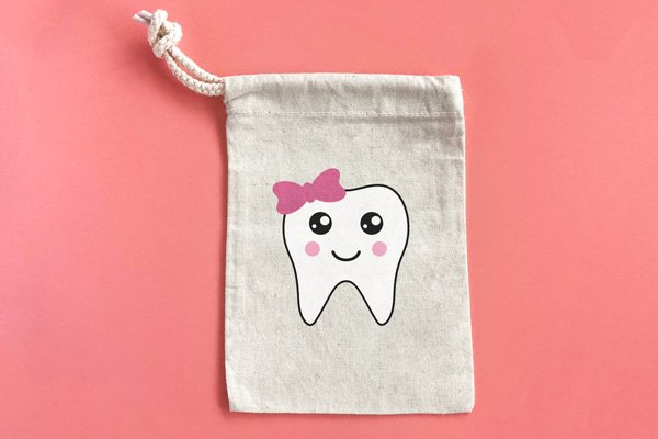 DIY Tooth Fairy Bag with Cricut