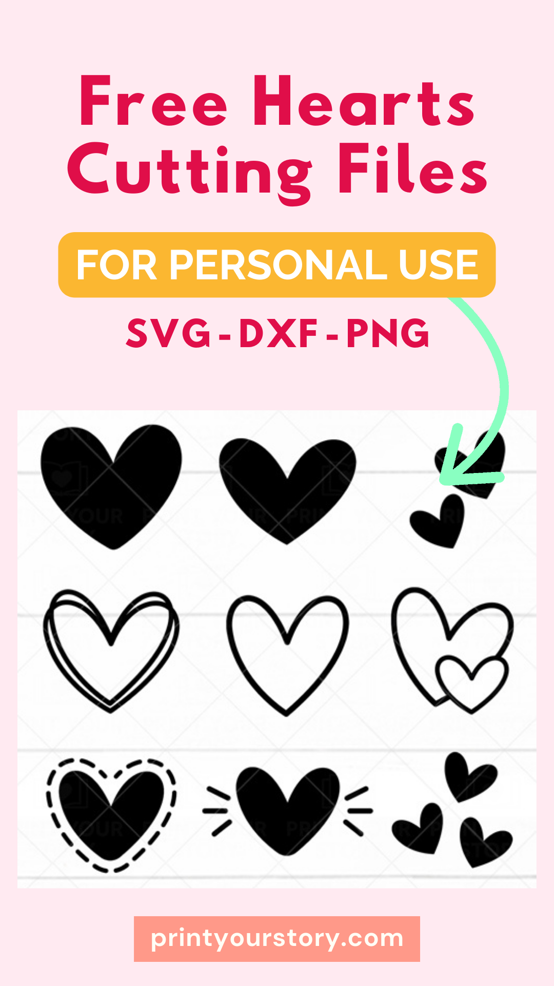 9 FREE Heart SVG files - Free Download