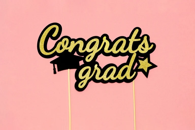 Free Graduation Cake Topper SVG File