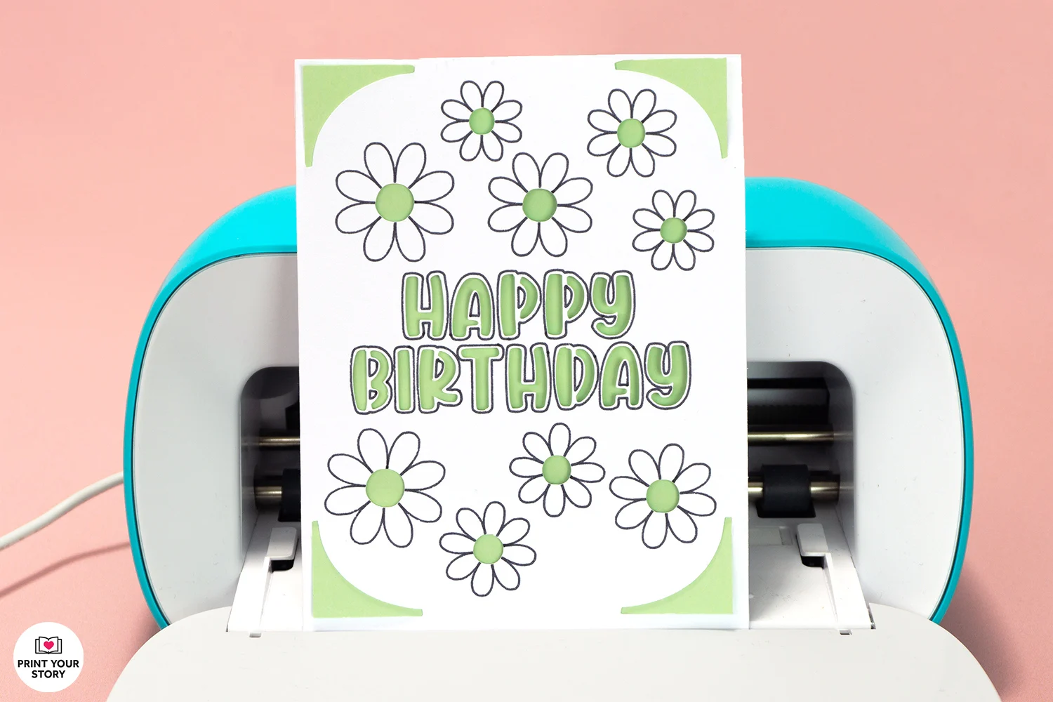 Free Cricut Birthday Card SVG Template