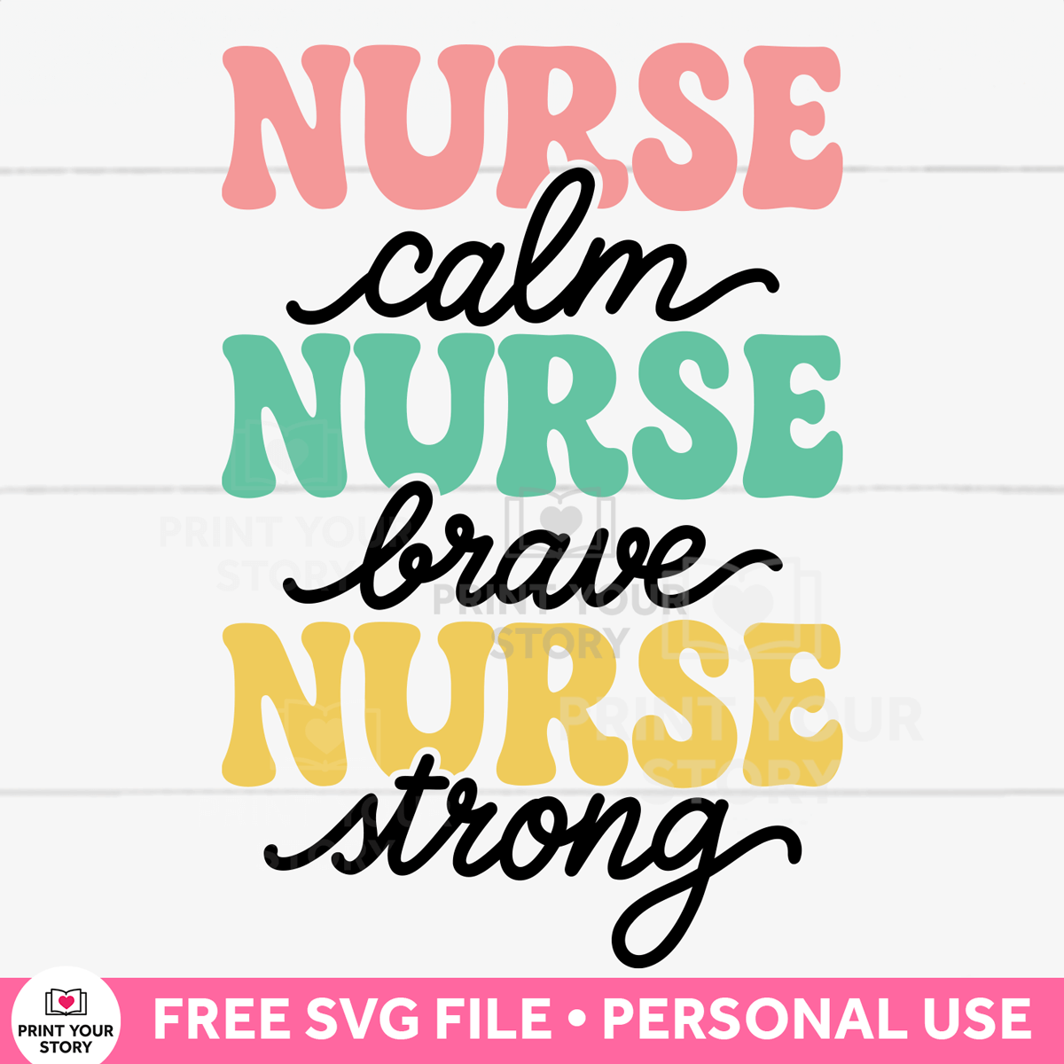 Free Nurse SVG file (personal use)