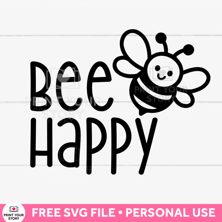 Free Bee SVG file
