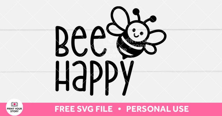 Free Bee SVG file