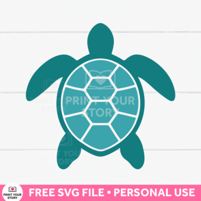 Free Sea Turtle SVG file