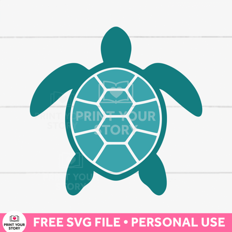 Free Sea Turtle SVG file