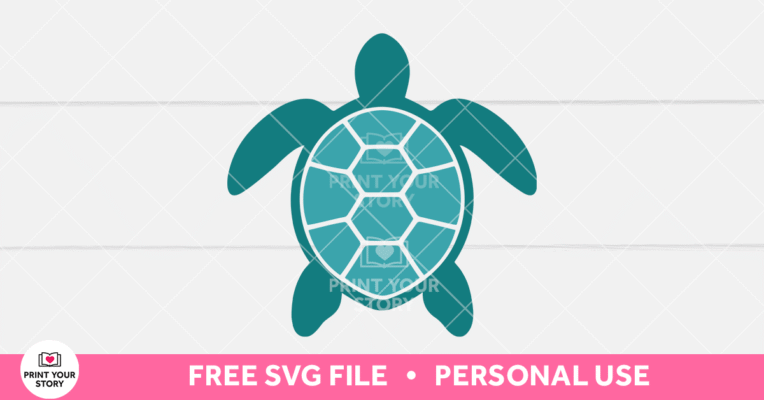 Free Sea Turtle SVG file