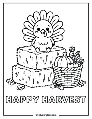 Free Thanksgiving Turkey Coloring Pages