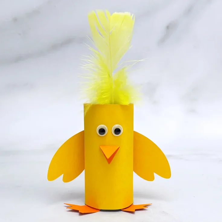 Toilet Paper Roll Chick Craft