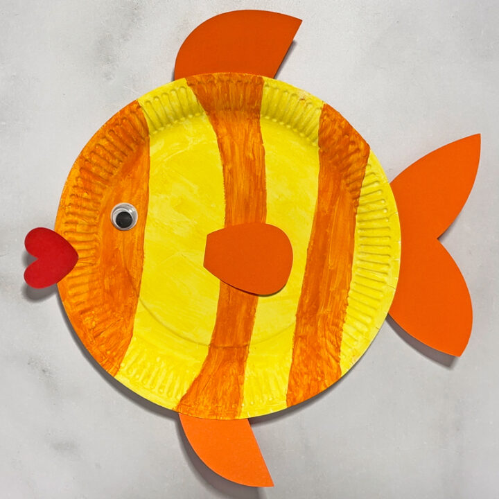 Paper Plate Fish Craft for Kids – Print Your Story
