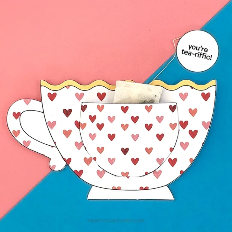 Mother’s Day Teacup Craft – With Printable Template