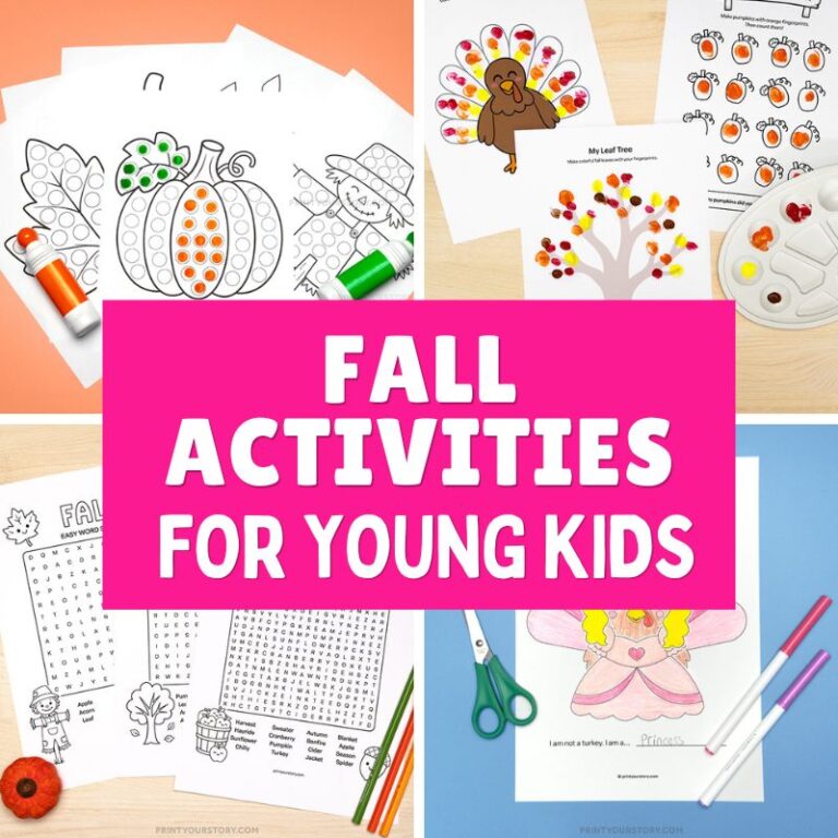 Free Printable Fall Activities for Kids