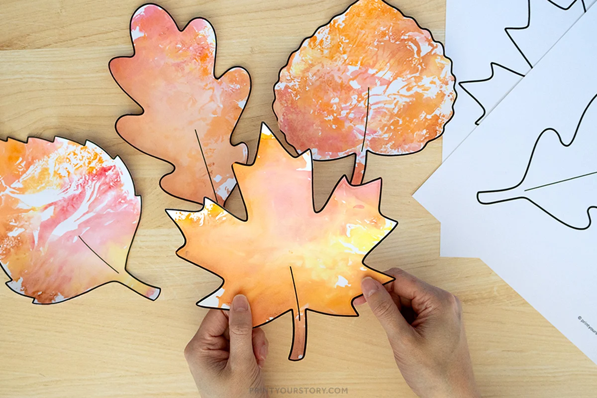 Free Printable Leaf Outline Templates in Multiple Sizes